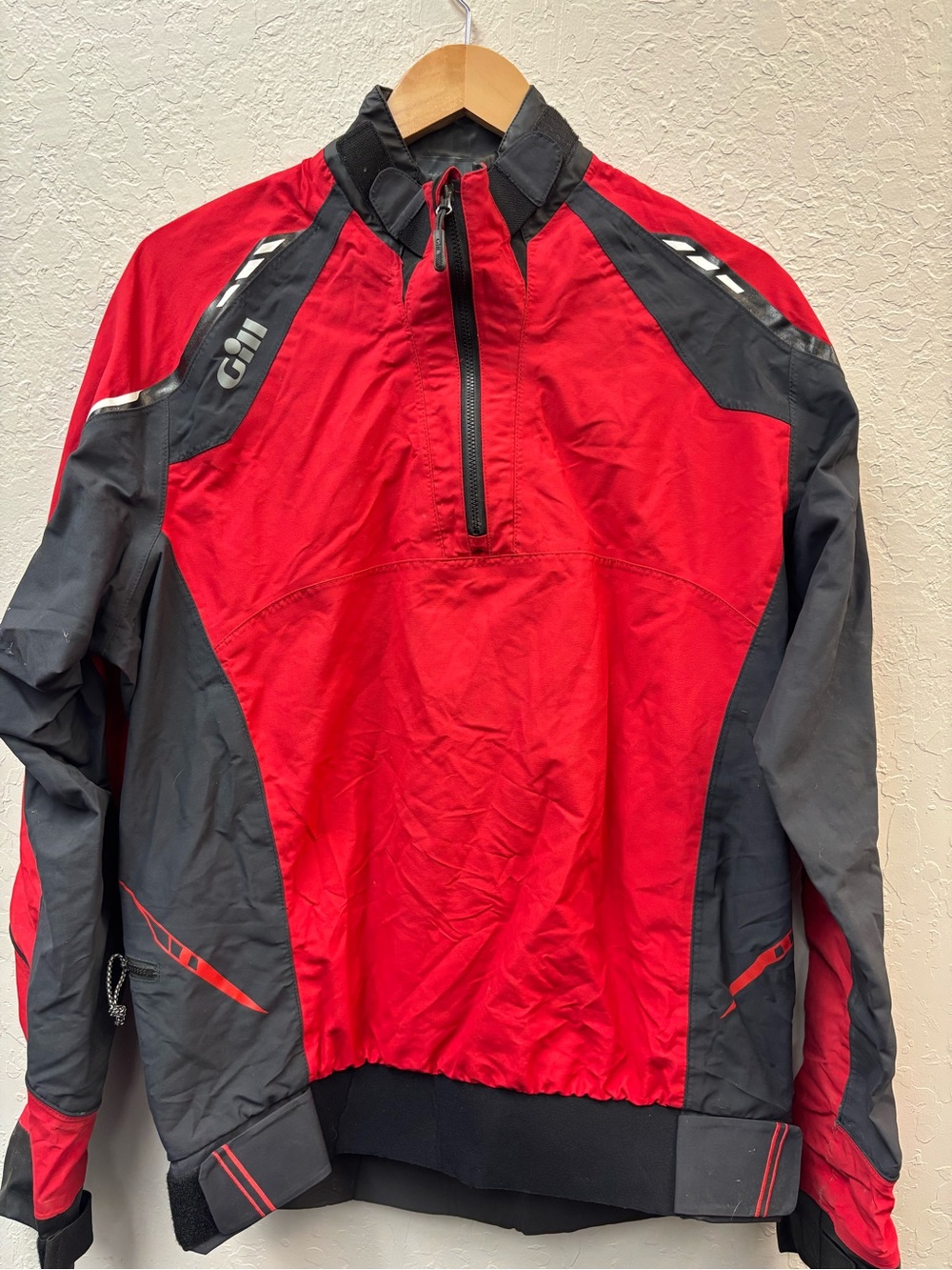 Gill Men's Pro Top Sailing Racing Waterproof Pullover Jacket - Size Large